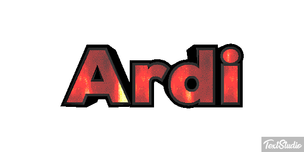 Ardi Text effect