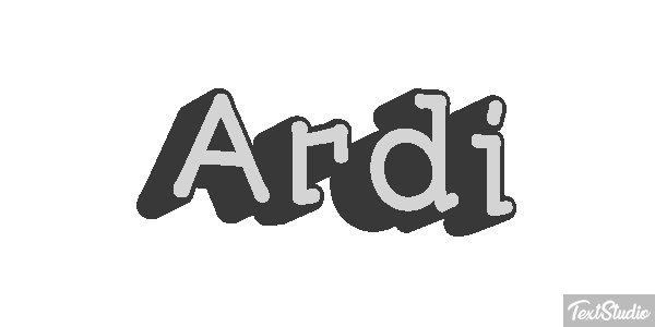 Ardi Text effect