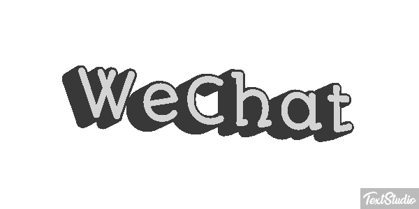 WeChat Tekst effect