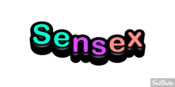 Sensex Efeito do texto
