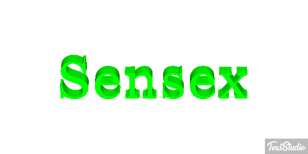Sensex Efeito do texto