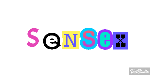 Sensex Efeito do texto