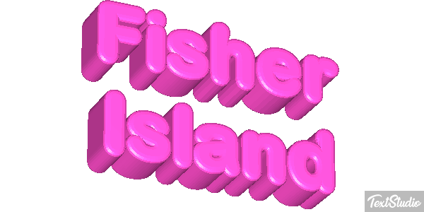Fisher Island Efekt tekstowy