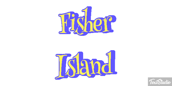 Fisher Island Efekt tekstowy