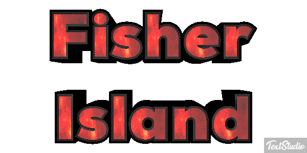 Fisher Island Efekt tekstowy