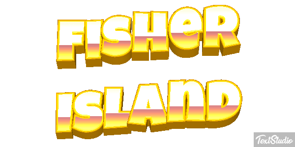 Fisher Island Efekt tekstowy