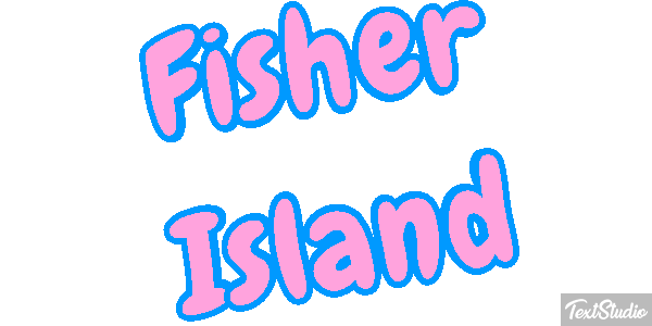 Fisher Island Efekt tekstowy