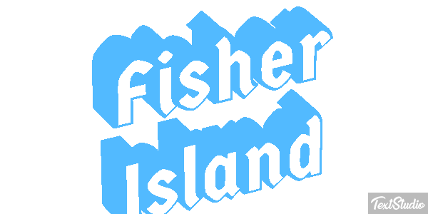 Fisher Island Efekt tekstowy
