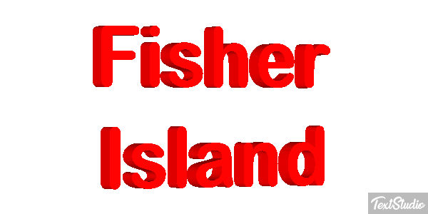 Fisher Island Efekt tekstowy