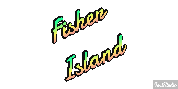 Fisher Island Efekt tekstowy