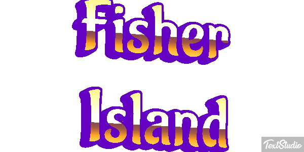 Fisher Island Efekt tekstowy