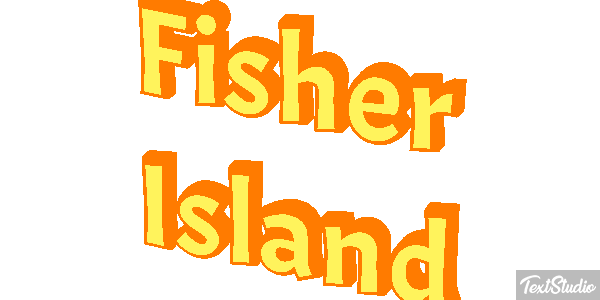 Fisher Island Efekt tekstowy