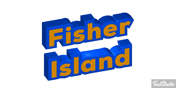 Fisher Island Efekt tekstowy