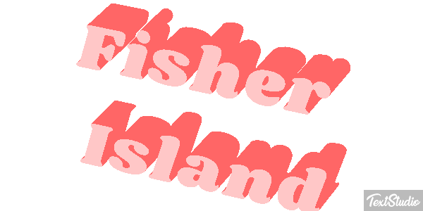 Fisher Island Efekt tekstowy