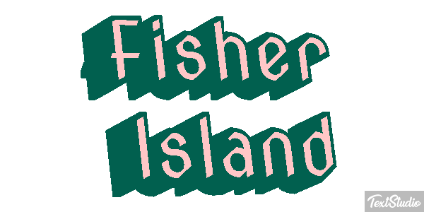 Fisher Island Efekt tekstowy