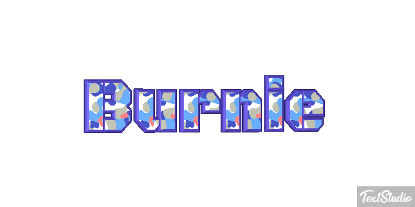 Burnie Text effect