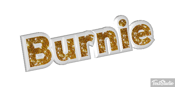 Burnie Text effect