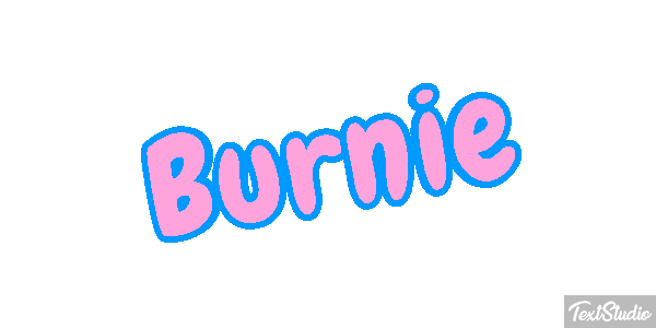 Burnie Text effect