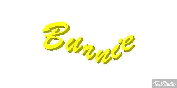 Burnie Text effect