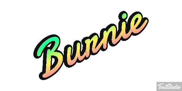 Burnie Text effect