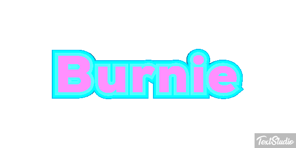 Burnie Text effect