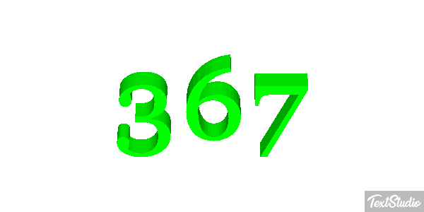367 Текстовый эффект