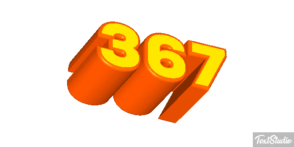 367 Текстовый эффект