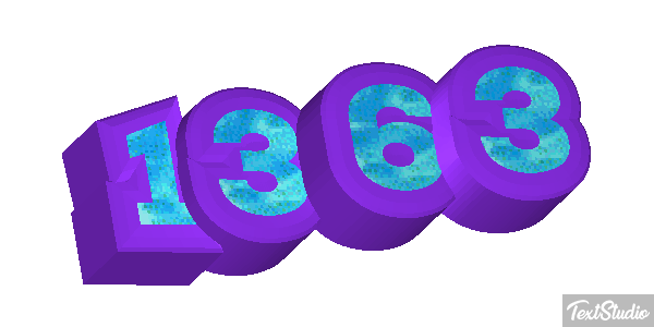 1363 Text effect