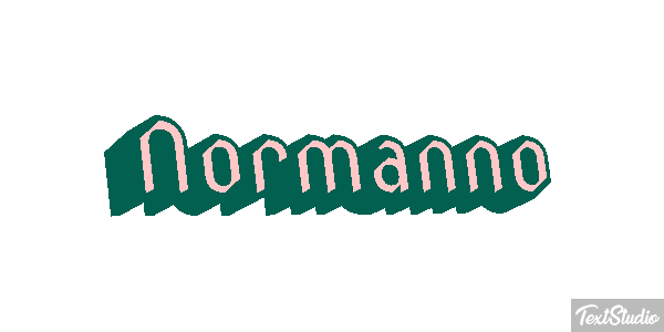 Normanno Effetto testo