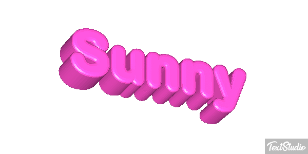 Sunny Texteffekt