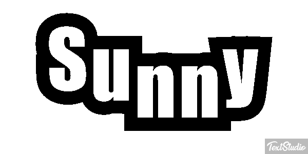 Sunny Texteffekt