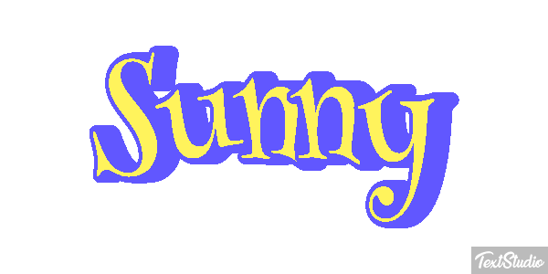 Sunny Texteffekt