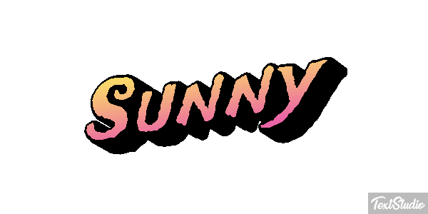 Sunny Texteffekt