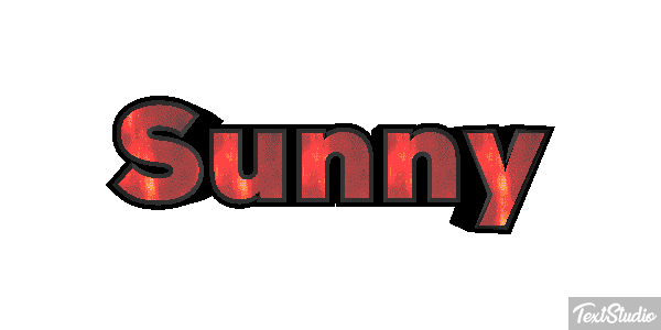 Sunny Texteffekt