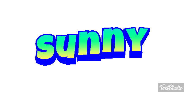 Sunny Texteffekt