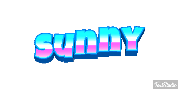 Sunny Texteffekt