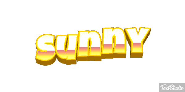 Sunny Texteffekt