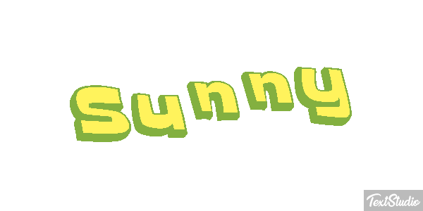 Sunny Texteffekt
