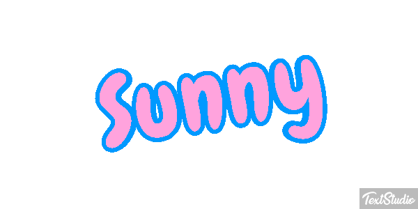 Sunny Texteffekt