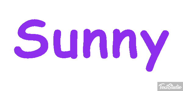 Sunny Texteffekt