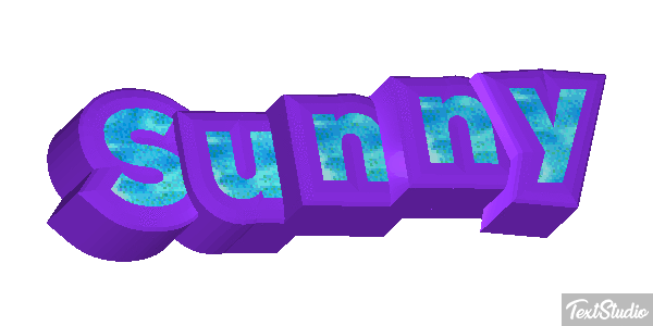 Sunny Texteffekt