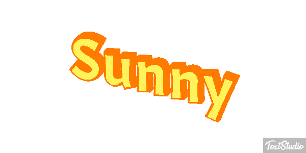 Sunny Texteffekt