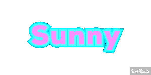 Sunny Texteffekt
