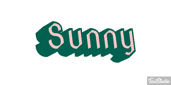 Sunny Texteffekt