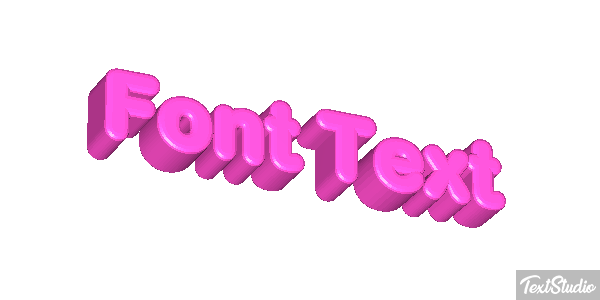 Font Text Efekt tekstowy