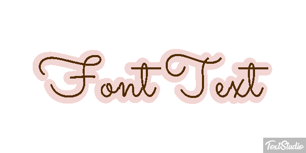 Font Text Efekt tekstowy