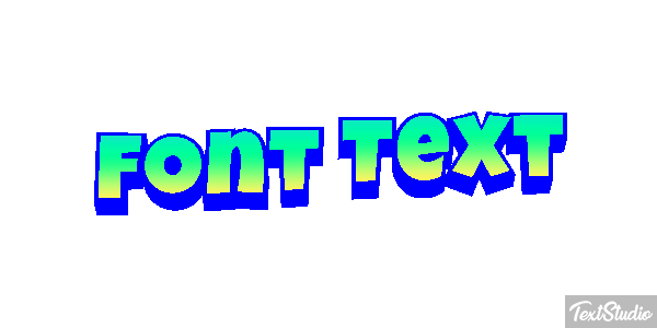 Font Text Efekt tekstowy