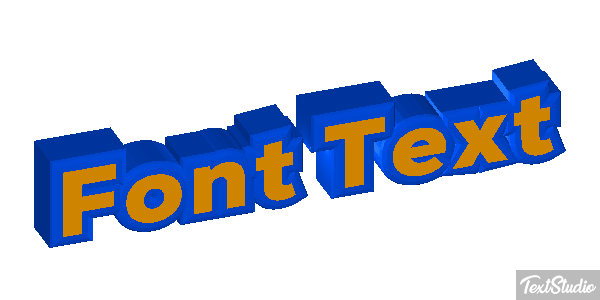 Font Text Efekt tekstowy