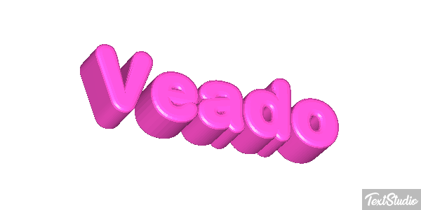 Veado Efeito do texto