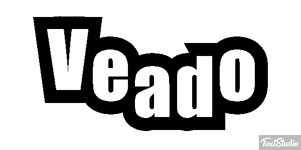 Veado Efeito do texto